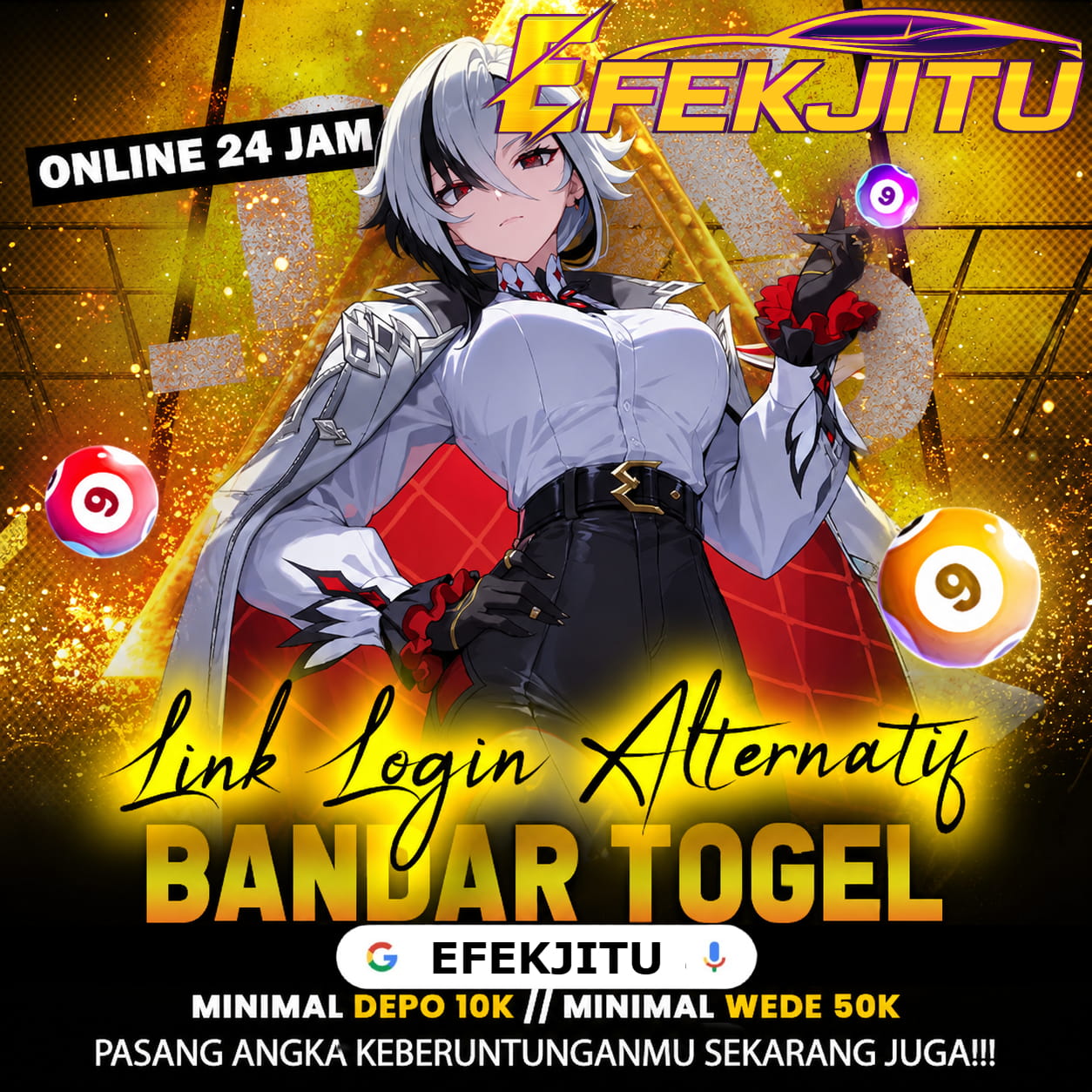 EFEKJITU | Portal Login Bandar Toto Internasional Resmi Bersertifikat Pagcor